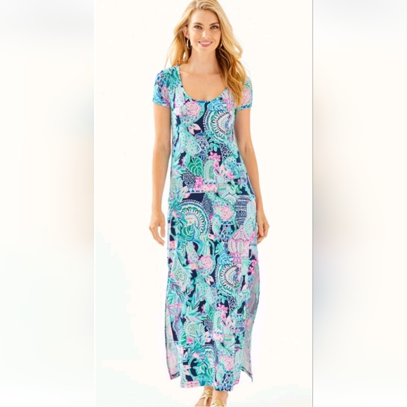EUC Lilly Pulitzer Women's Wynne Maxi Dress Size XS - Picture 1 of 12